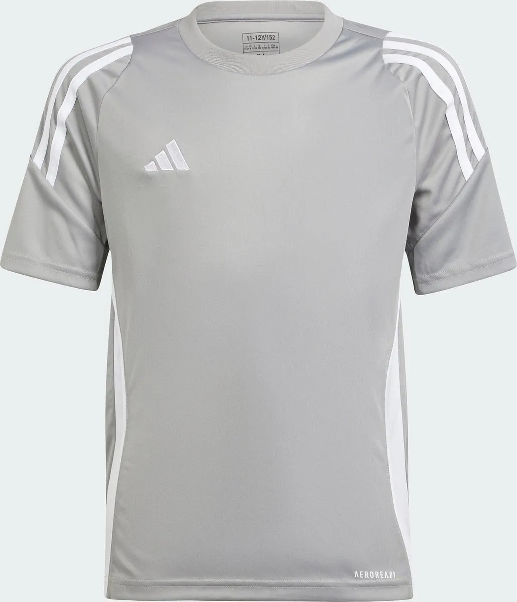 adidas Performance Tiro 24 Shirt Kids 128 - Grijs