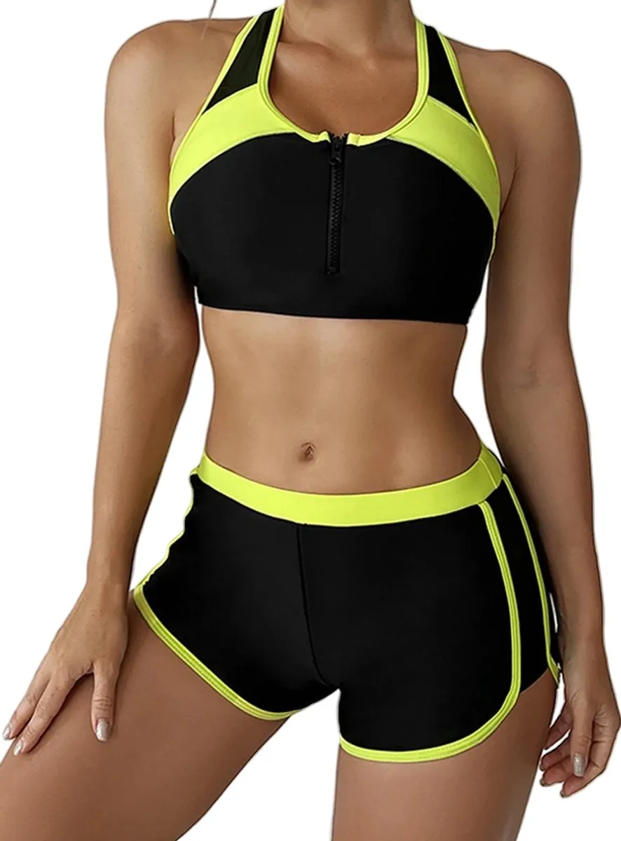 RedParrot Sportieve Tankini Bikini