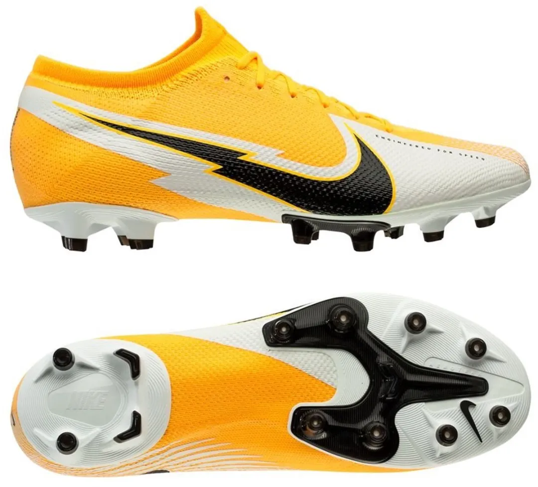 Nike Mercurial Vapor Pro AG-PRO Voetbalschoenen - Maat 42 - Geel/Wit