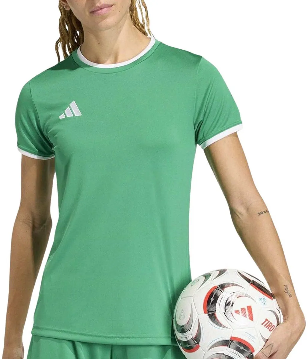 Adidas Entrada 26 Shirt Dames L - Zwart/Wit