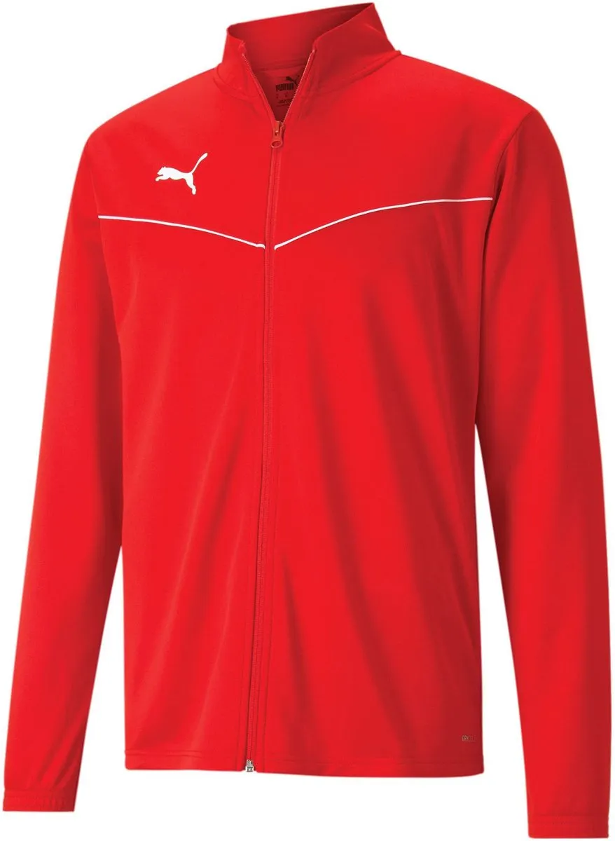 PUMA TeamRISE Poly Trainingsjack - XXL - Blauw