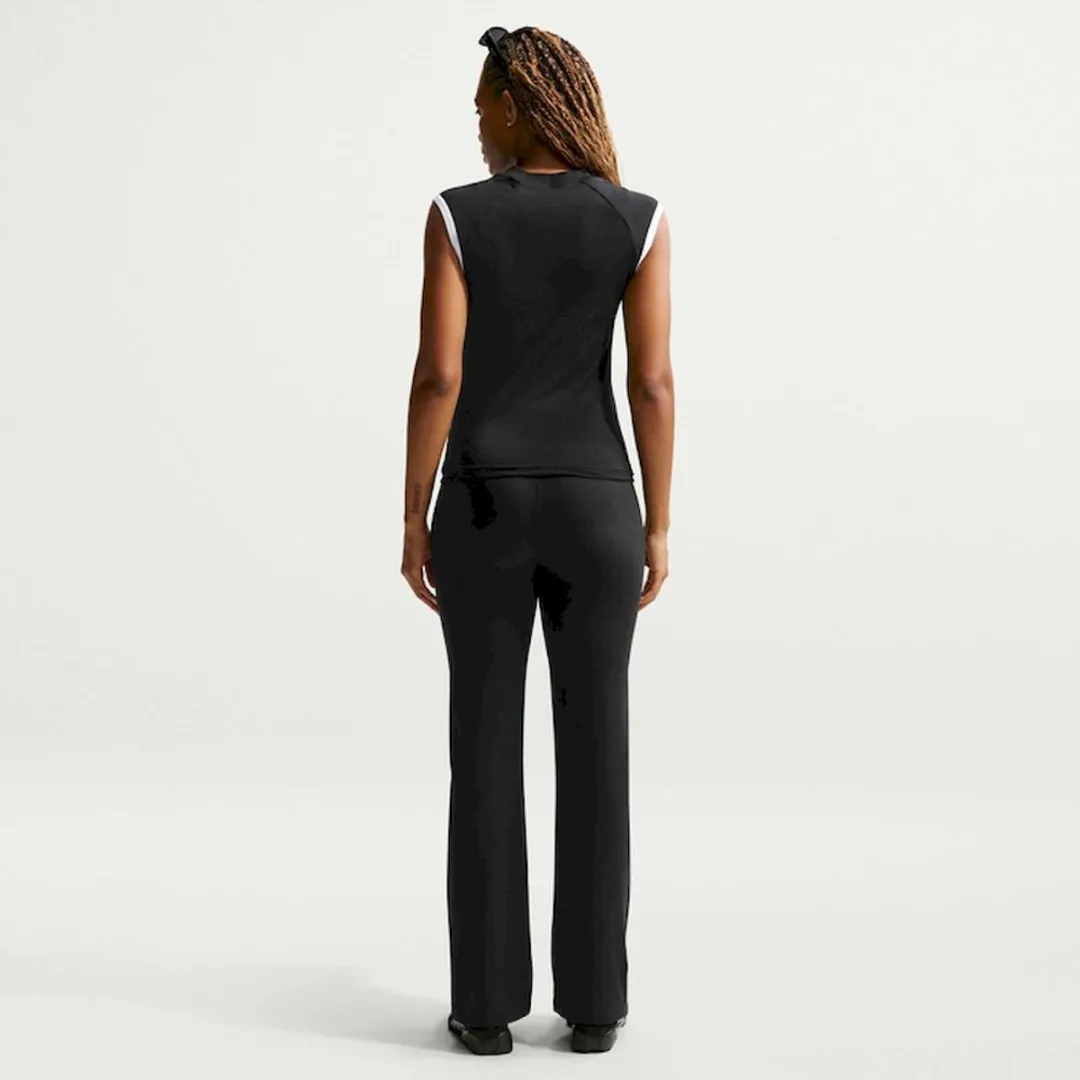 Nike Sport Pantalon Flared IO1295-010 - Zwart M