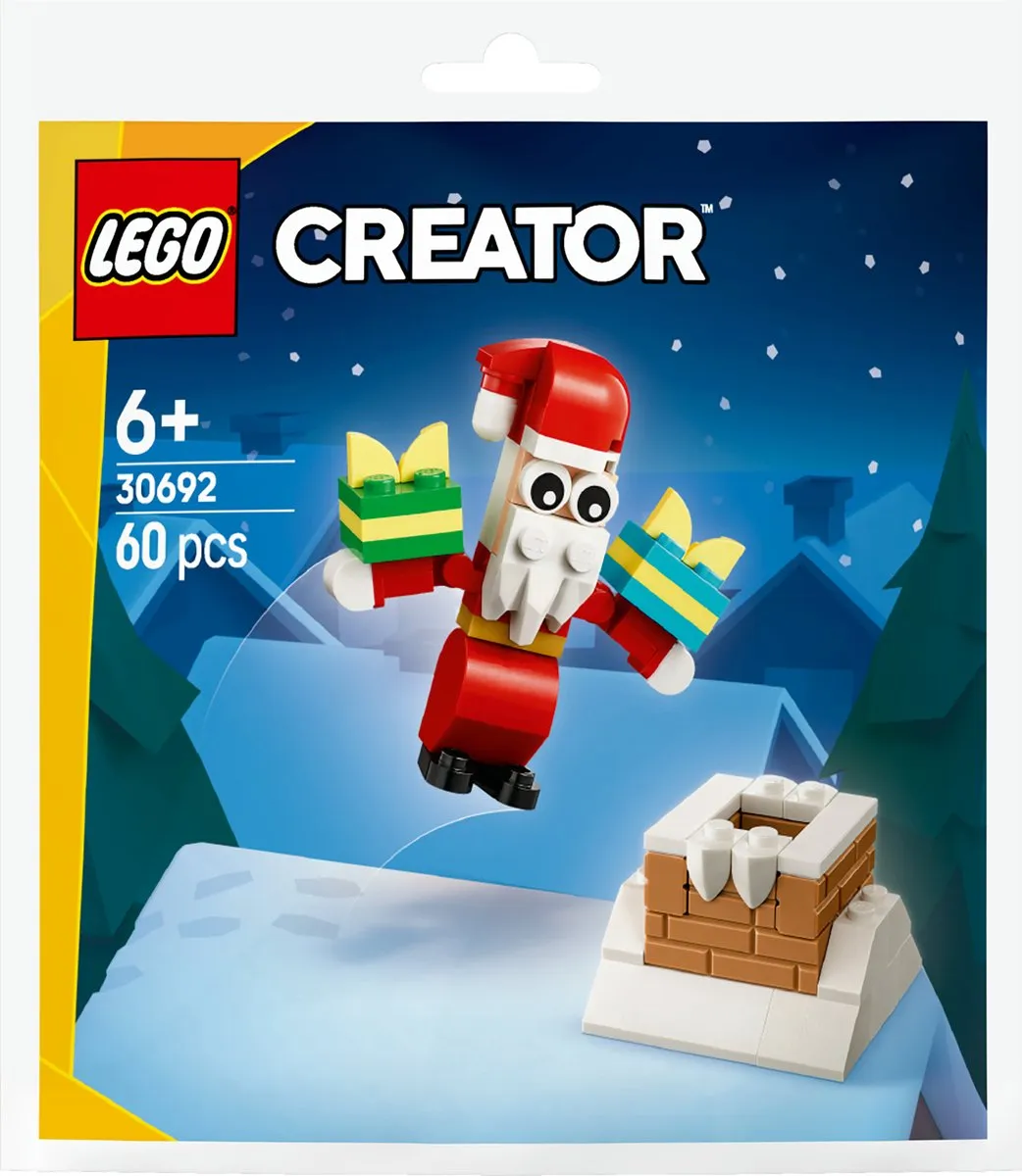 LEGO Creator 30692 Kerstman in de Schoorsteen