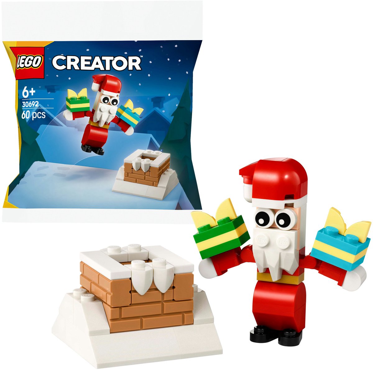 LEGO Creator 30692 - De kerstman in de schoorsteen (paperbag)