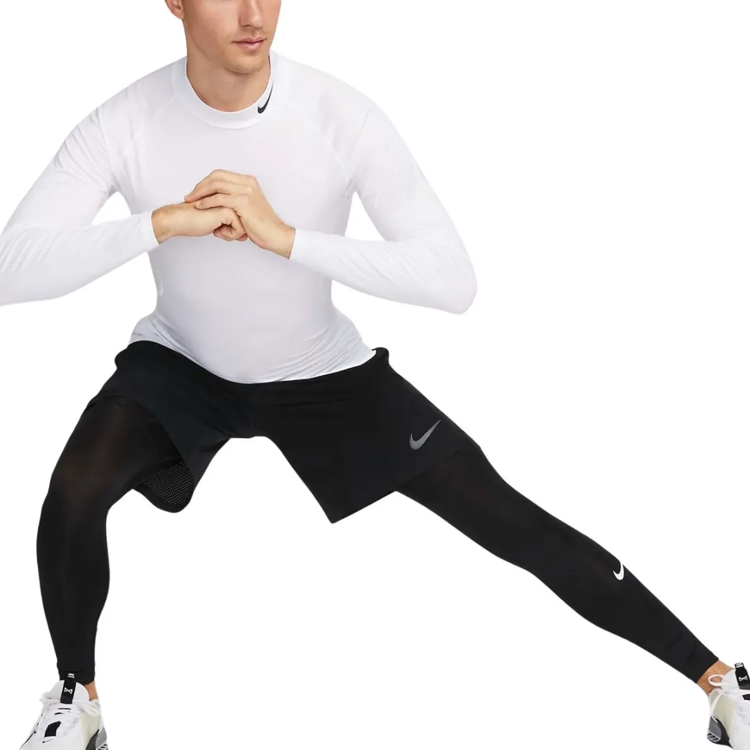 Nike Pro Dri-FIT Trainingsbroek Heren M - Zwart