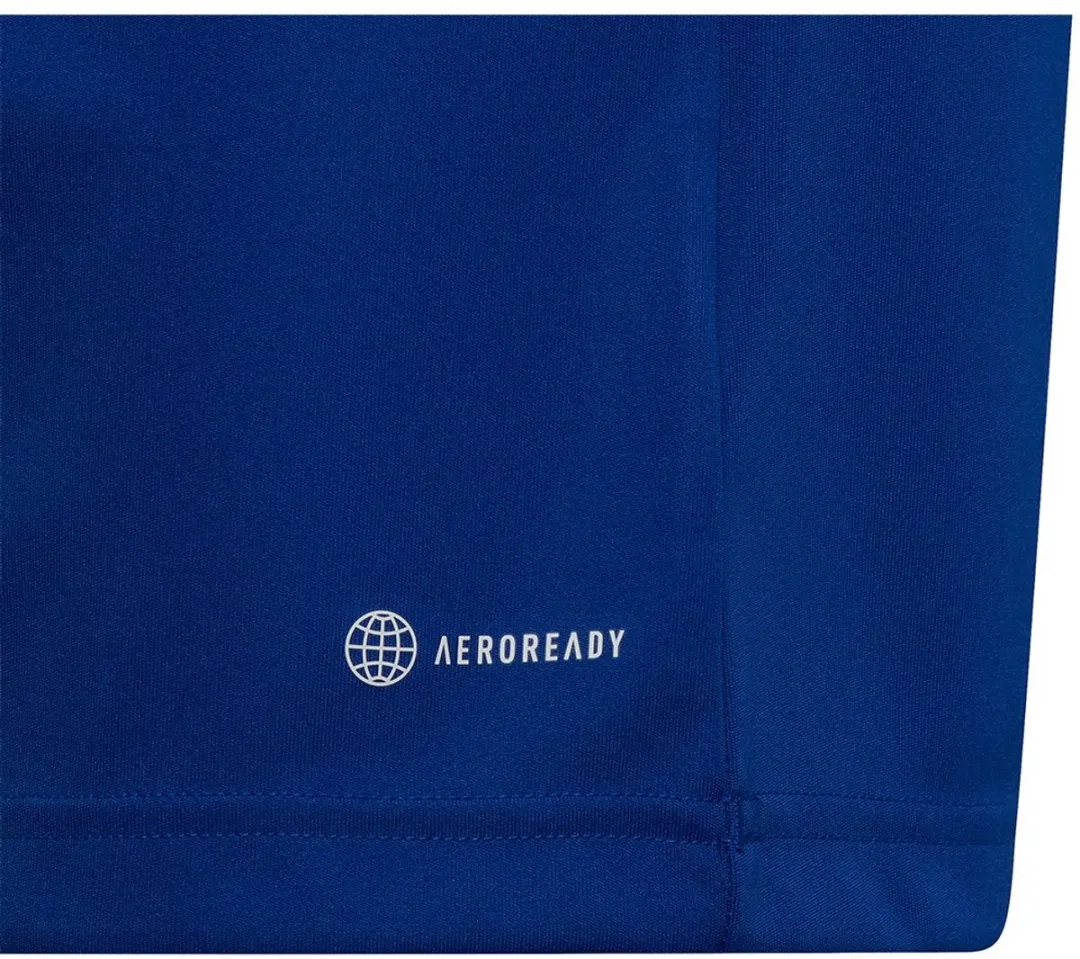adidas Entrada 22 SS Shirt Junior HG3948 - 116 - Blauw/Wit