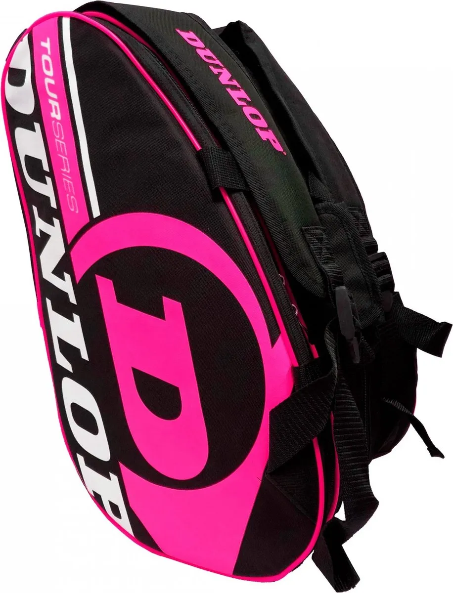 Dunlop Tour Intro Racketbag Padel - Roze - 20L