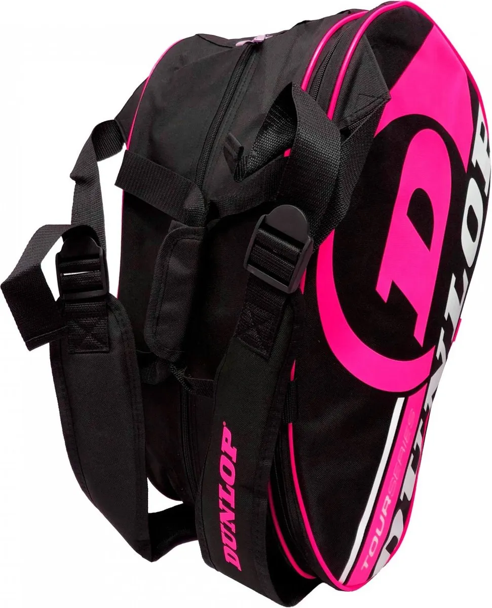 Dunlop Tour Intro Racketbag Padel - Roze - 20L