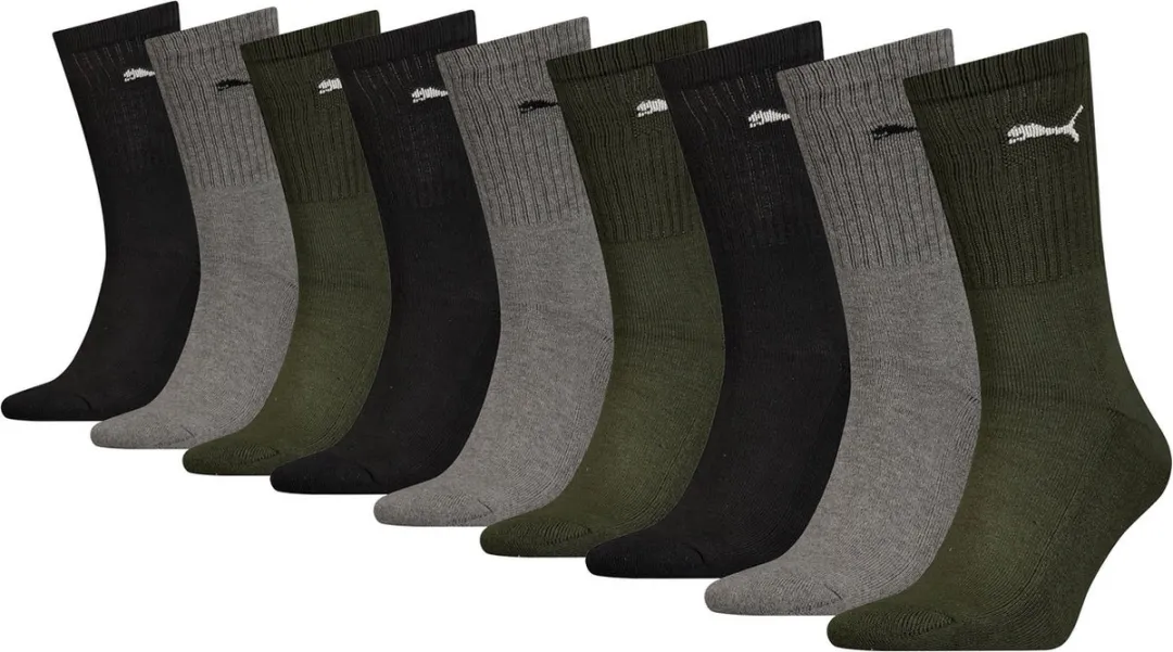 PUMA Sportsokken 9 Paar