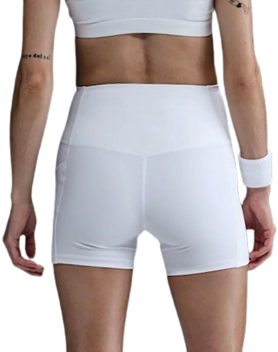 Nike Court Dri-FIT Tennisshort Dames M - Zwart