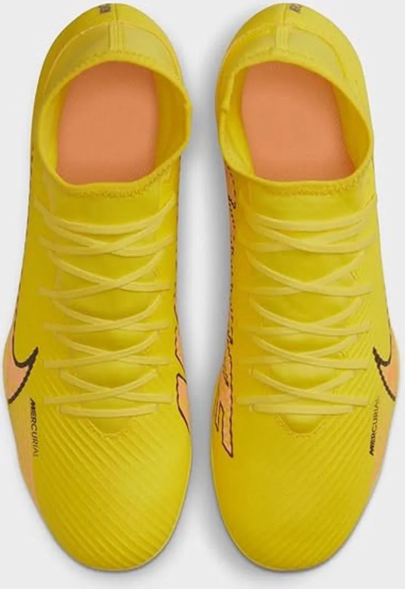 Nike Superrfly 9 Club FG/MG - Maat 45 - Geel