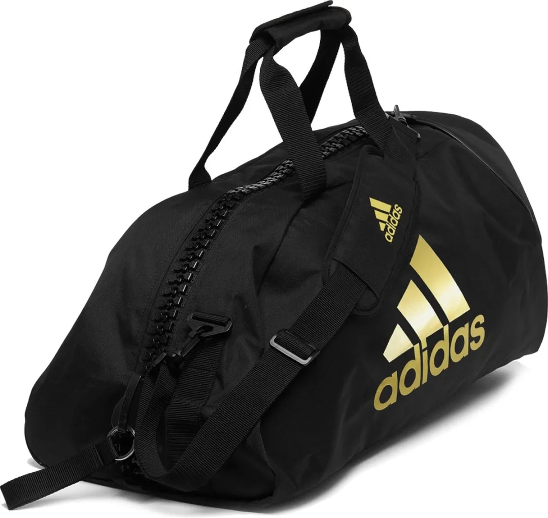 Adidas Combat 2-in-1 Sporttas 59L - Zwart/Goud