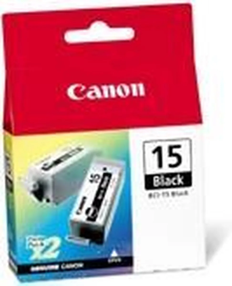 Canon BCI-15 Zwart Inktpatroon 5.3ml