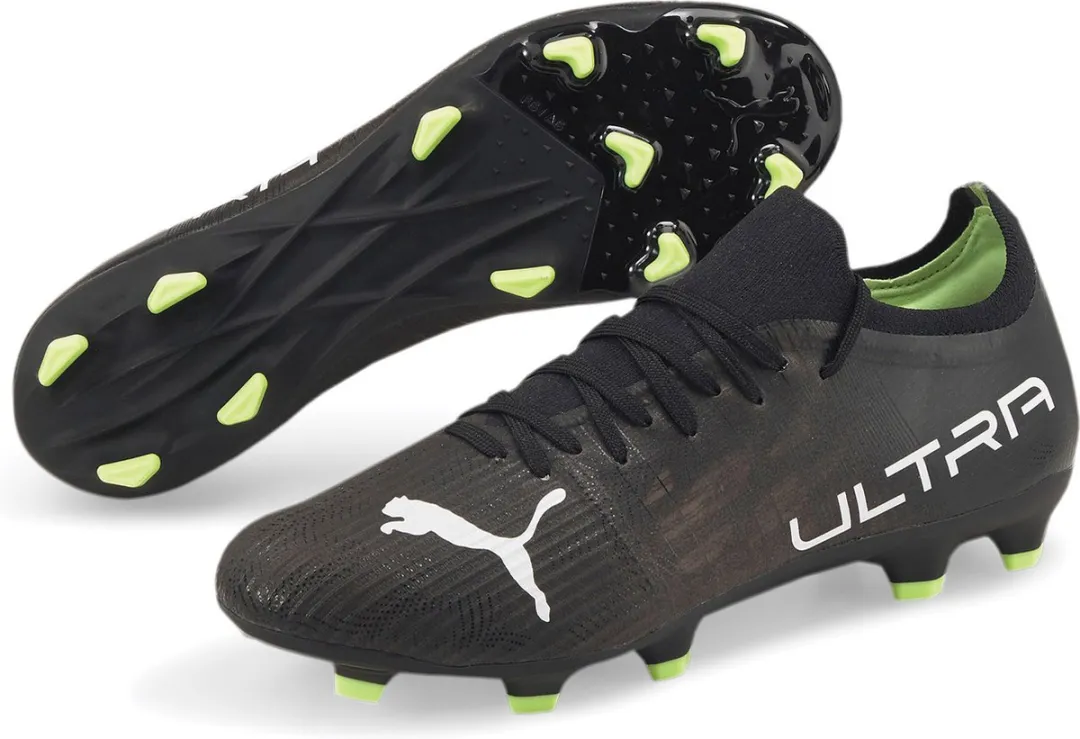 PUMA Ultra 3.4 Sportschoenen 45 - FG - Zwart/Wit/Groen