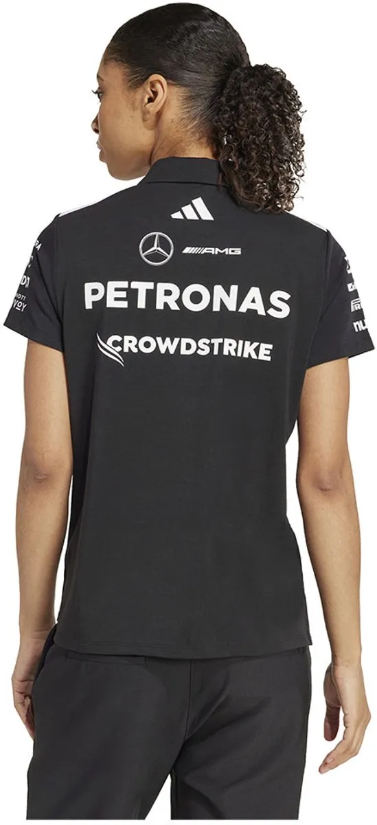 Adidas Performance Mercedes-AMG F1 Team Polo Dames M - Zwart