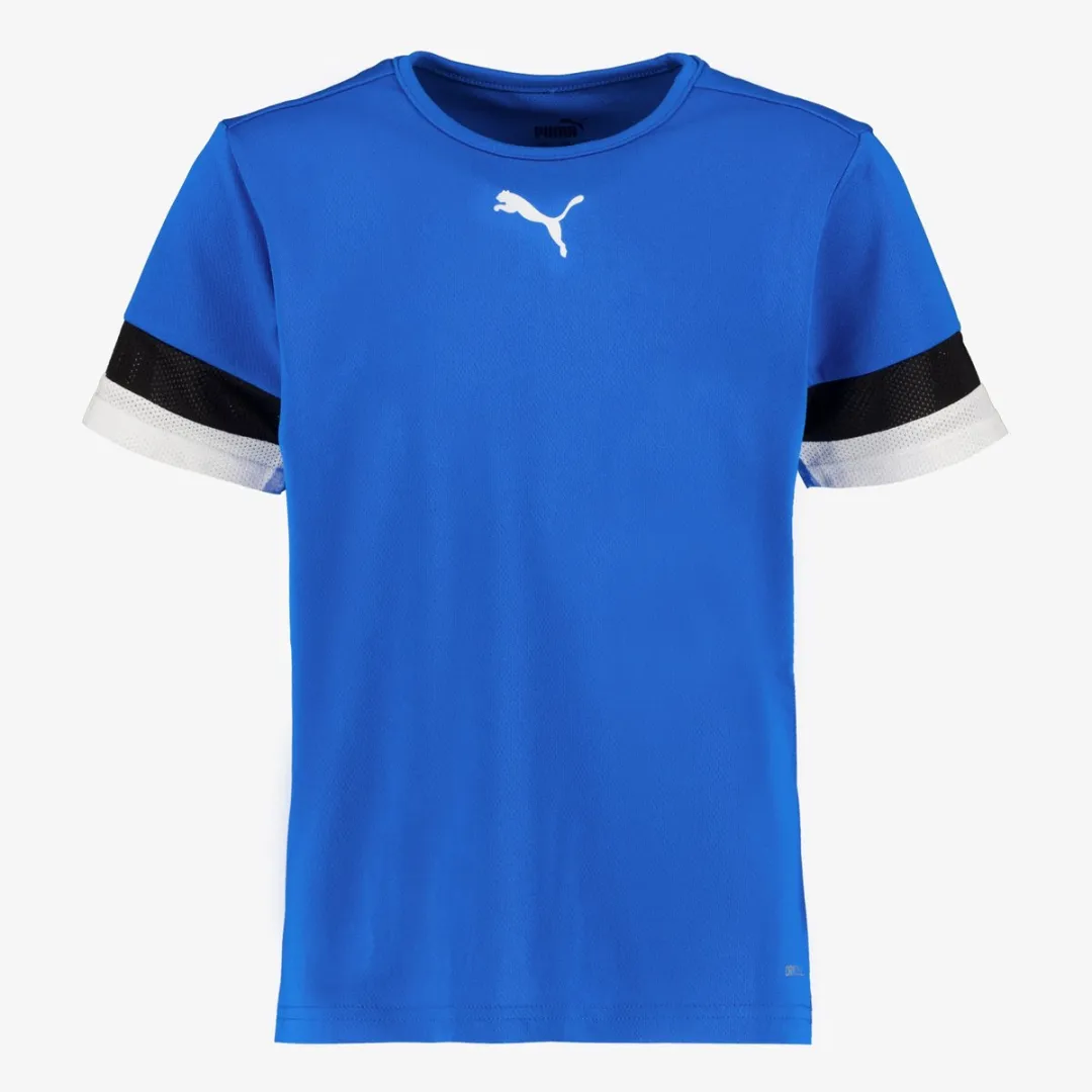 PUMA TeamRISE Jersey Shirt Junior 176 - Rood/Zwart/Wit