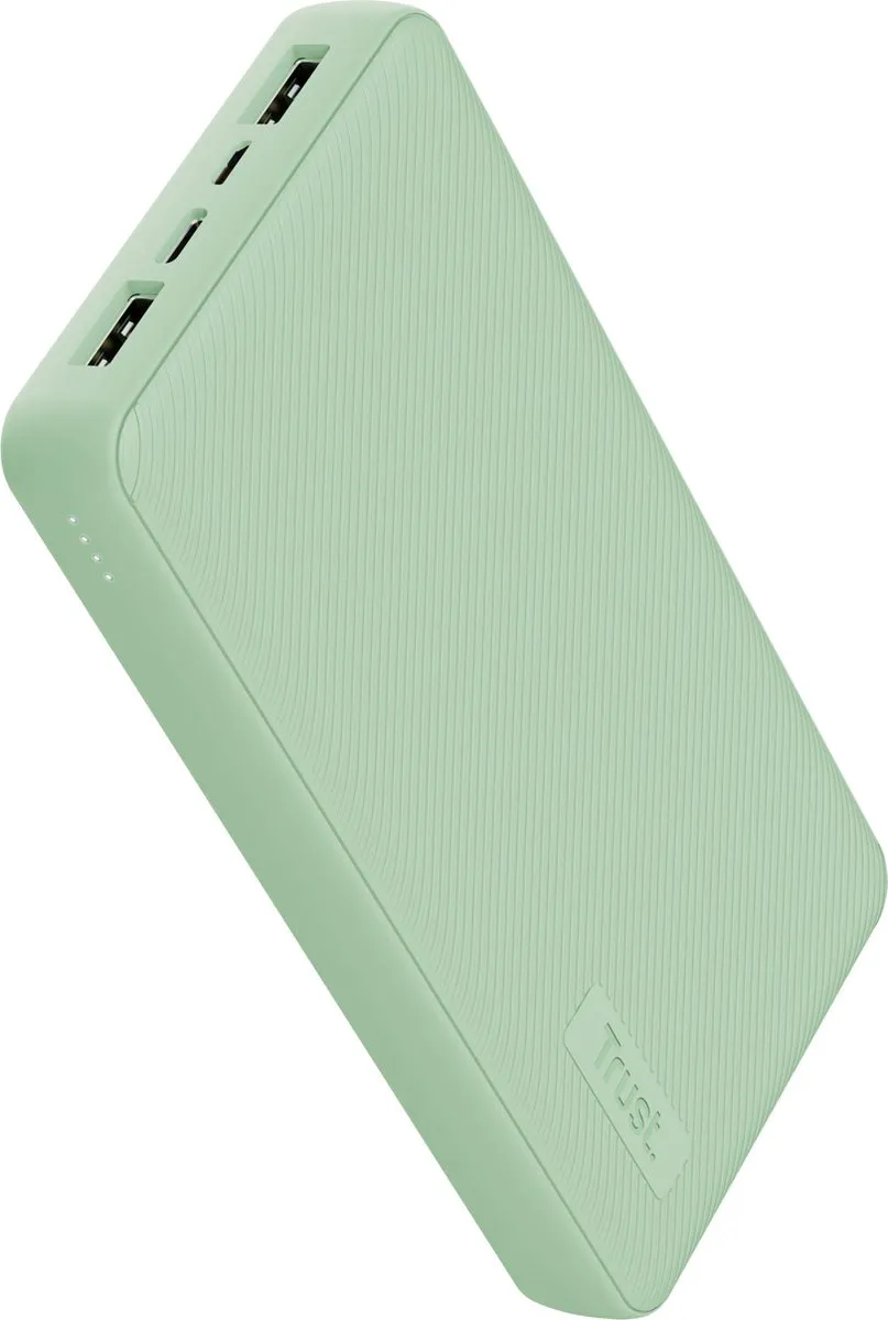 Trust Primo 25027 Powerbank 20.000mAh - 15W - Groen