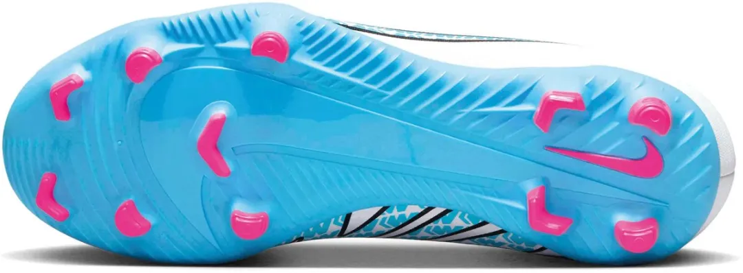 Nike Superfly 9 Voetbalschoenen FG - Maat 44 - Wit/Blauw