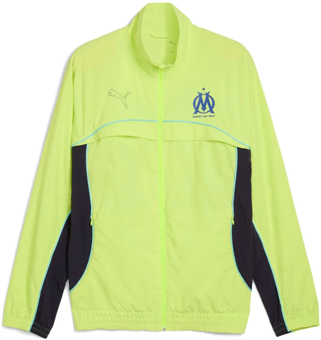 PUMA OM Cellerator 2025/26 Trainingsjack - Geel