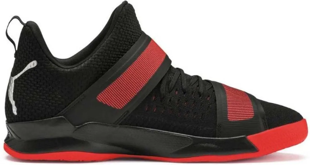 PUMA Rise XT NETFIT 1 Volleybalschoenen - Zwart - afbeelding 3 van 6