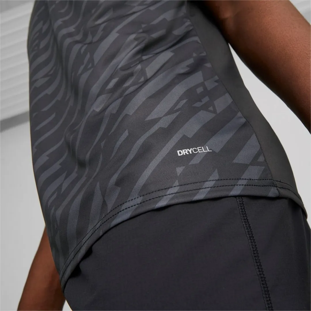PUMA Team Ultimate Shirt Heren - M - Zwart