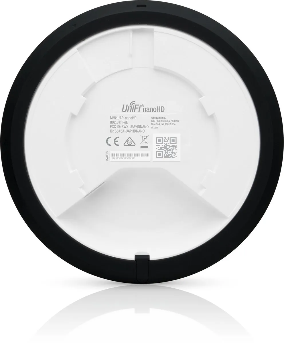 Ubiquiti UniFi nanoHD WLAN Afdekkap - 3 Stuks - Zwart