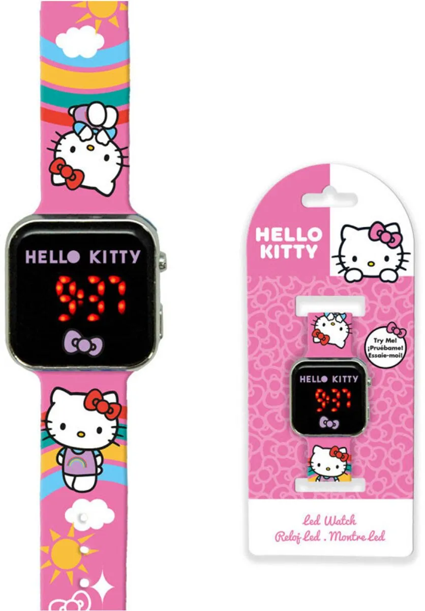 Hello Kitty Rainbow Digitaal LED Horloge