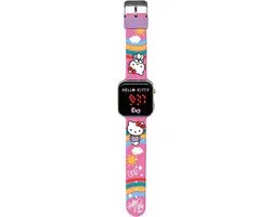 Hello Kitty Rainbow Digitaal LED Horloge - Roze