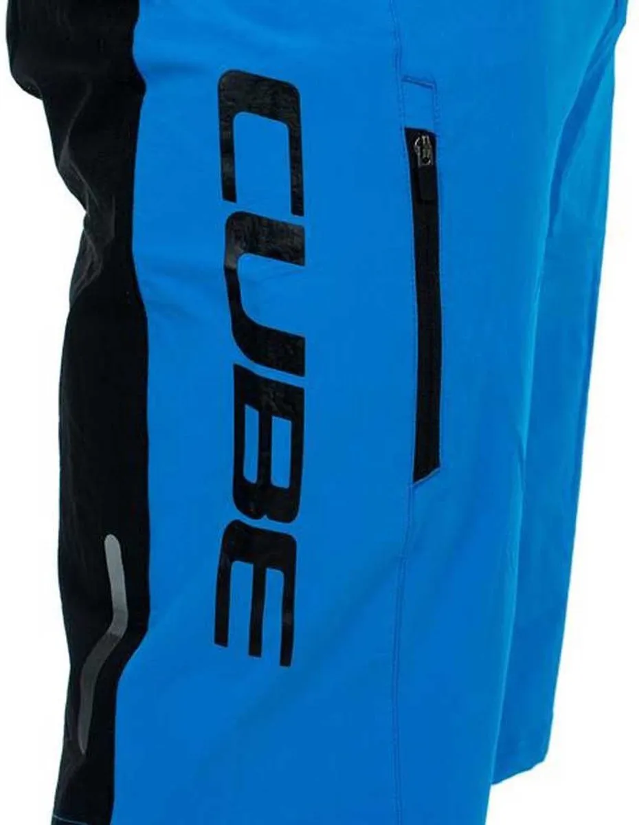 Cube Teamline Baggy Shorts - Blauw XL
