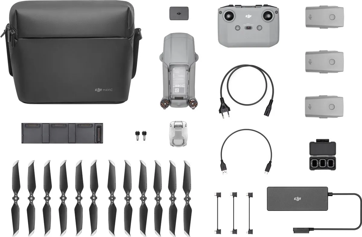DJI Mavic Air 2 Fly More Combo - Wit - 3x Accu