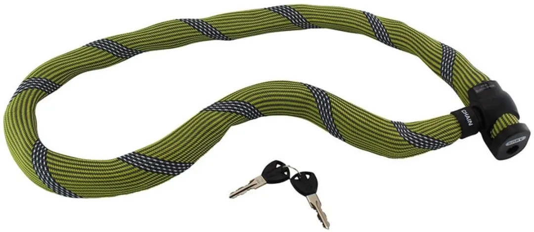 ABUS IvyTex 7210/110 Kettingslot - 110cm - Geel
