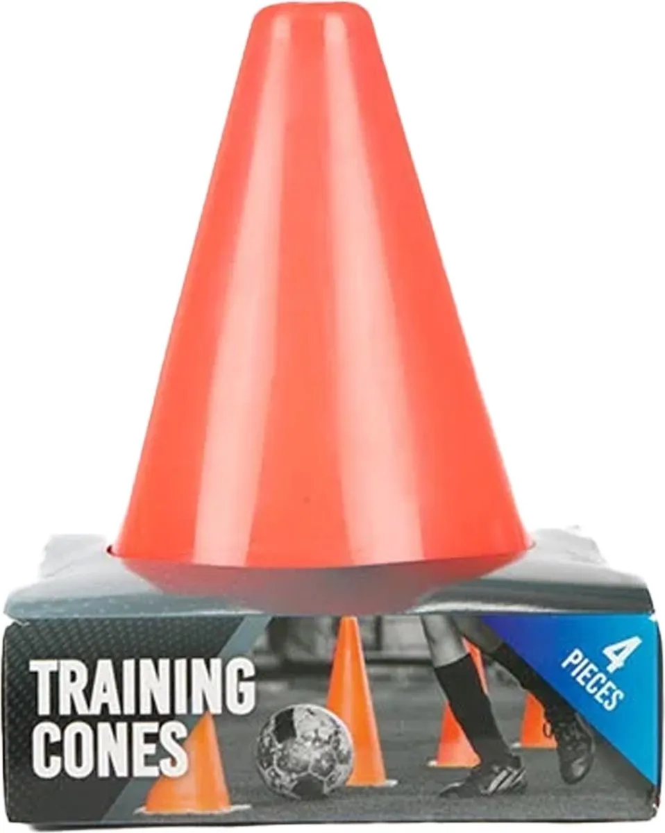 Toi-Toys Voetbal Pionnen 12 Stuks - Oranje