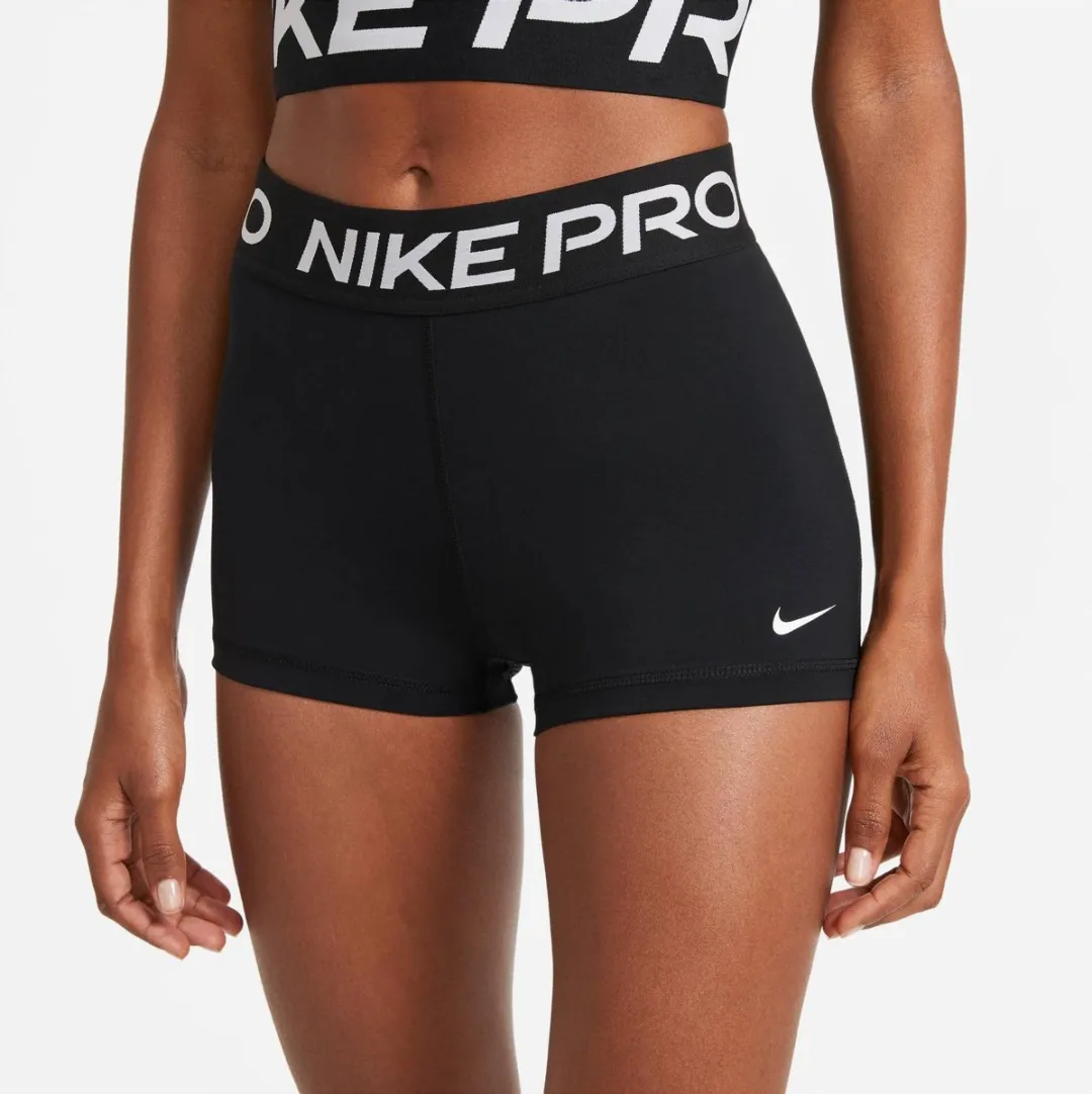 Nike Pro 365 3In Sportbroek Dames XS