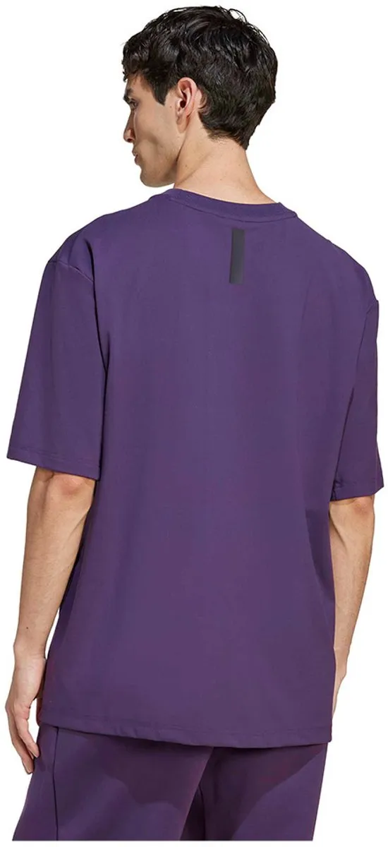 adidas Z.N.E. Loose-Fit T-shirt JW4783 - Heren - Paars - XL