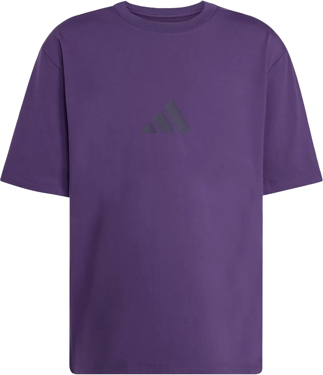 adidas Z.N.E. Loose-Fit T-shirt JW4783 - Heren - Paars - XL