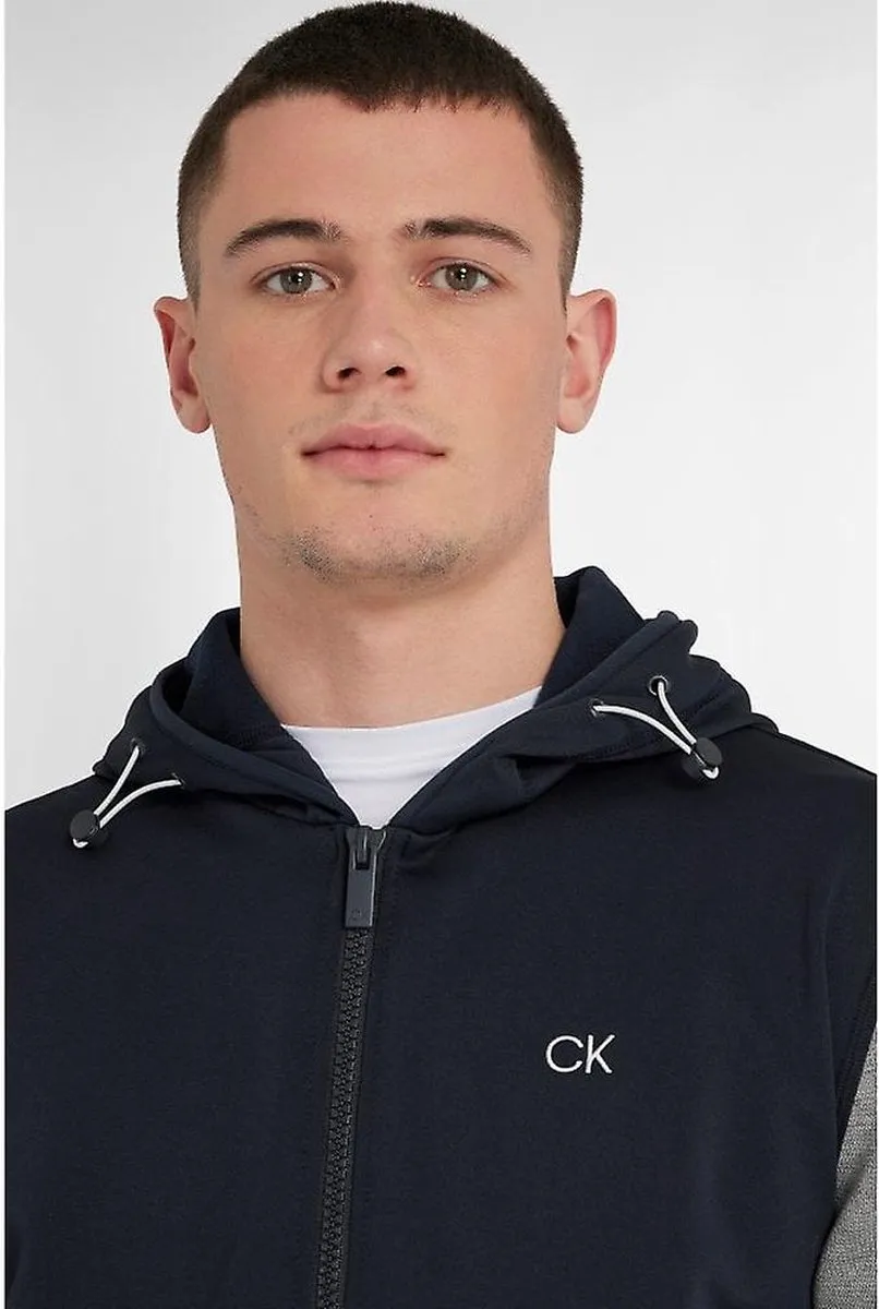 Calvin Klein Yosmite Hoody - Blauw/Grijs S
