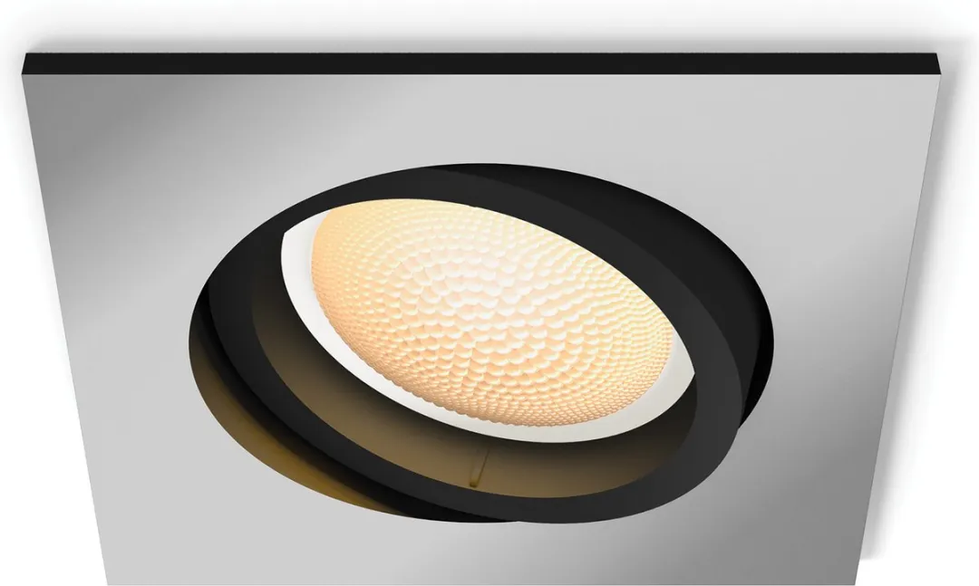 Philips Hue Milliskin Inbouwspot GU10 - 5W - Zilver