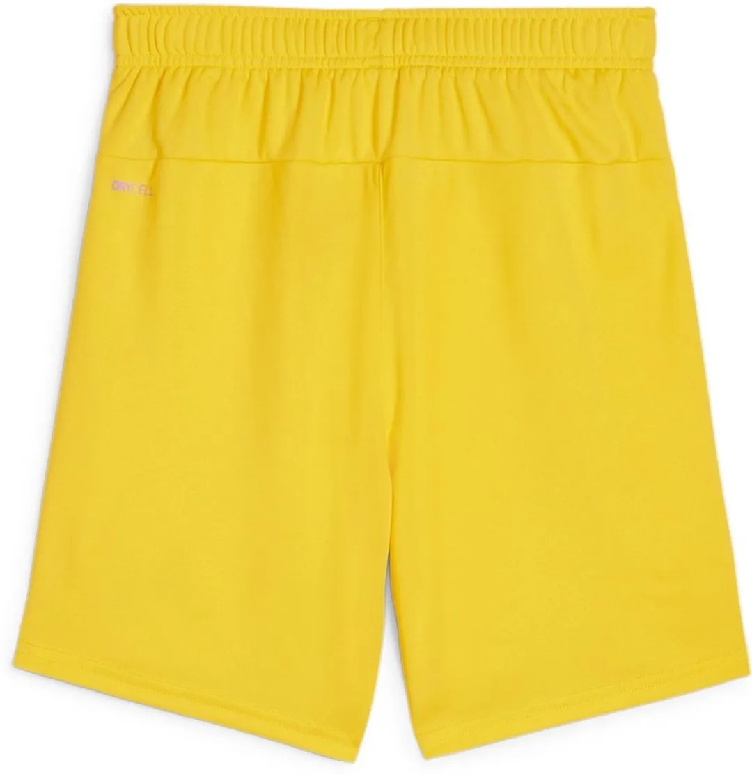 PUMA TeamGoal Shorts Jr 116 - Faster Yellow-Puma Black