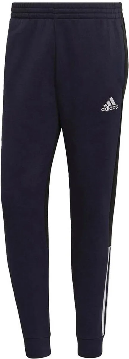 Adidas Essentials Colorblock Fleece Trainingsbroek S - Marine - afbeelding 6 van 6