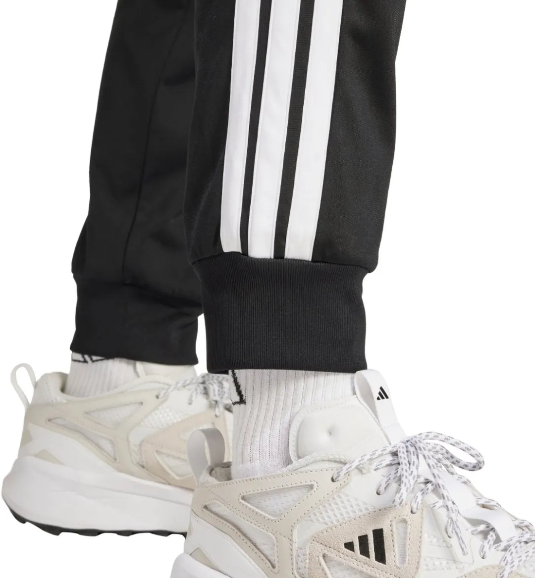 Adidas 3 Stripes Tricot Trainingsbroek M - Zwart