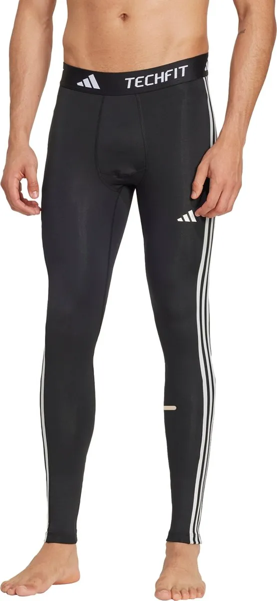 Adidas Performance Techfit Compression Training 3-Stripes Lange Legging