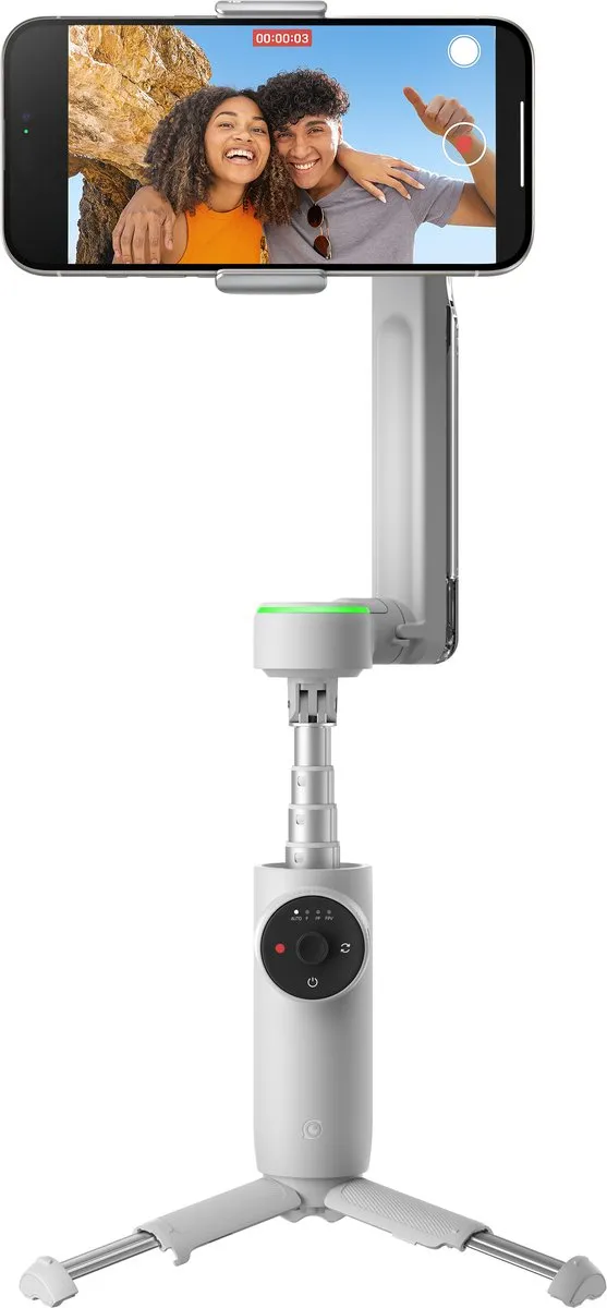 Insta360 Flow Pro CINSAATA Gimbal - Smartphone - 2900mAh - Grijs