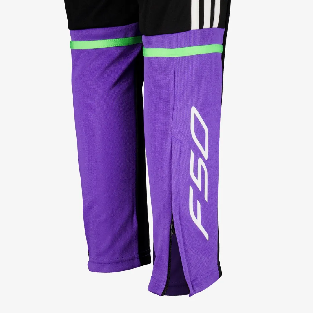 Adidas F50 TR PNT Trainingsbroek 128/134 - Zwart Paars