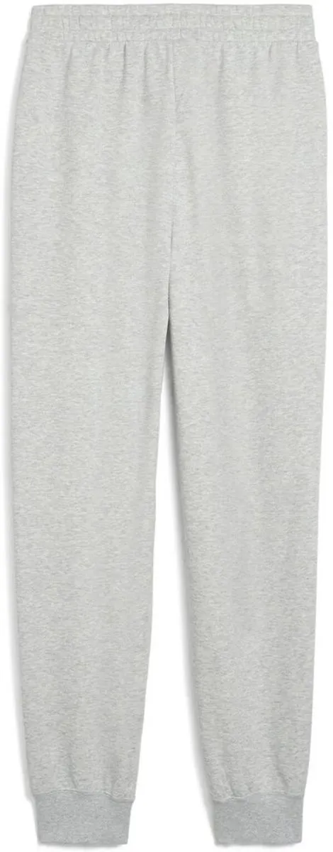 PUMA ESS Small No.1 Logo Comfort High-Waist Joggingbroek - Light Gray Heather
