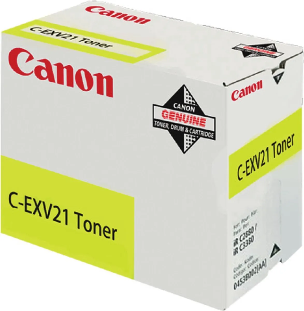 Canon CEXV-21 Tonercartridge - Geel