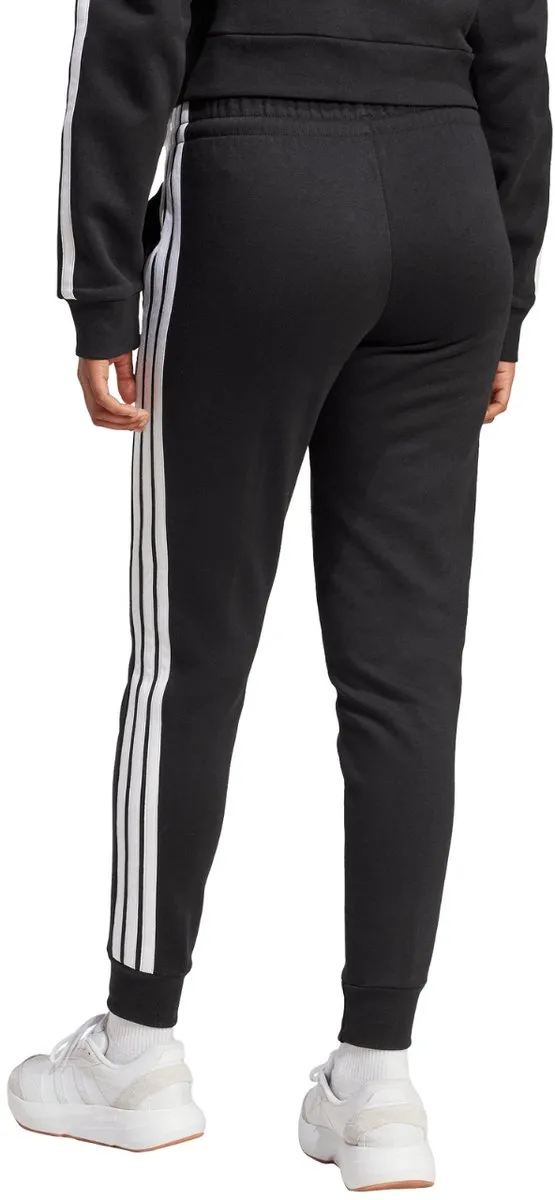 adidas Essentials 3-Stripes Fleece Trainingsbroek - XL - Zwart/Wit