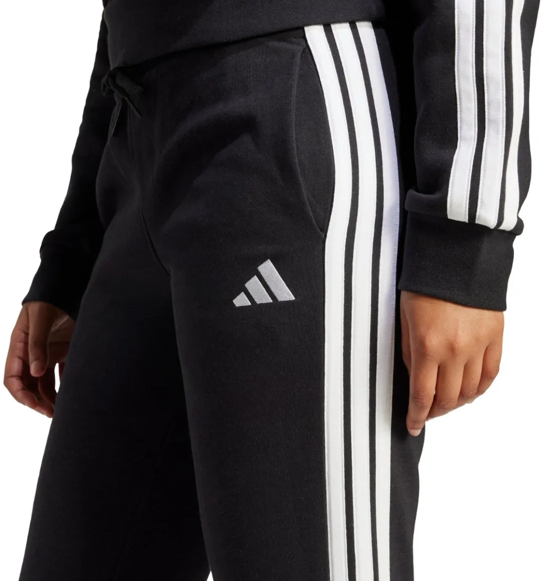 adidas Essentials 3-Stripes Fleece Trainingsbroek - XL - Zwart/Wit