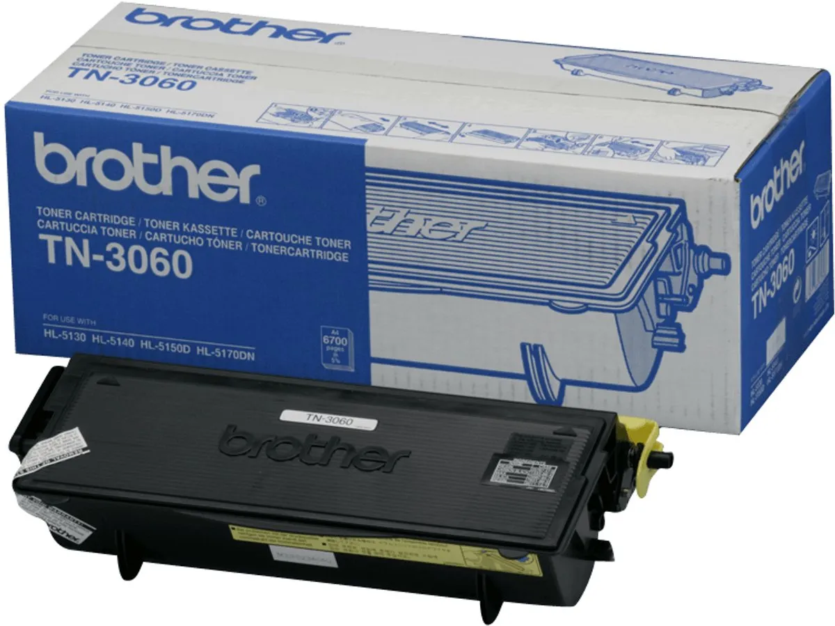 Brother TN-3060 Tonercartridge - Zwart