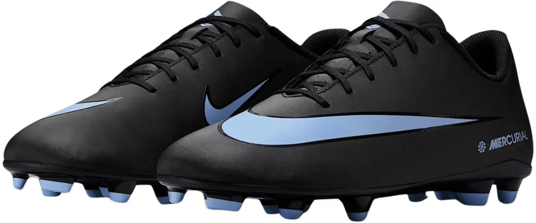 Nike Mercurial Vapor 16 FG/MG Voetbalschoenen - 38 - Zwart/Lichtblauw