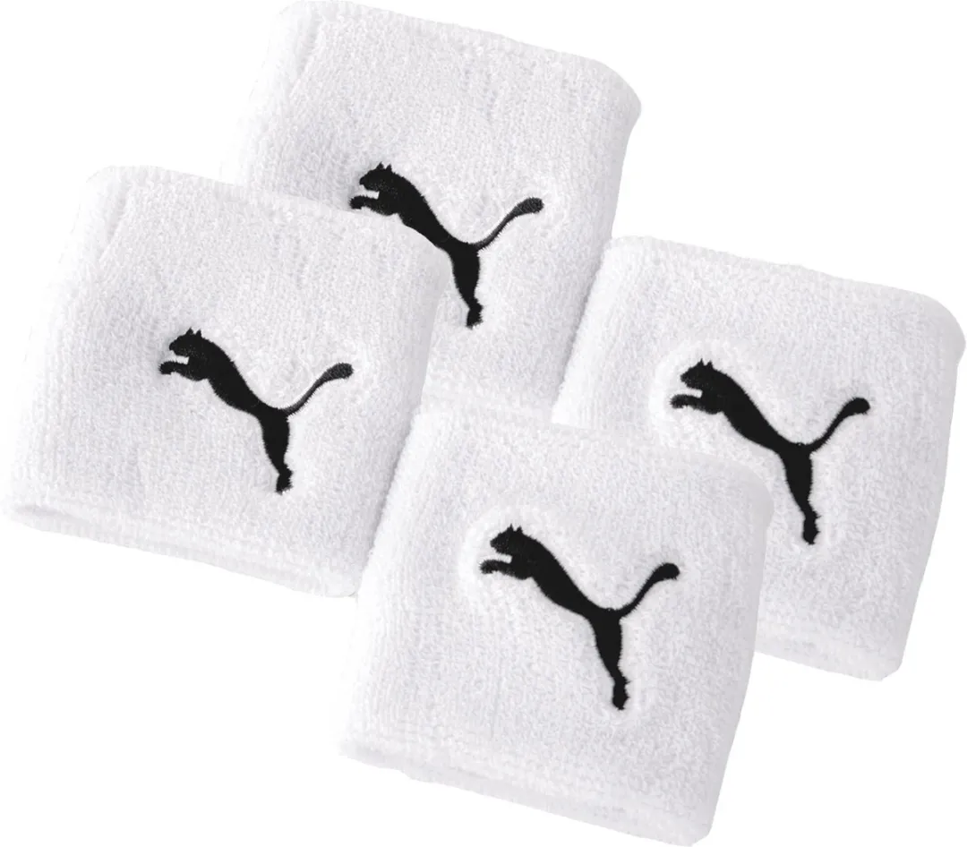 PUMA Zweetband - One Size - 4 Stuks - Zwart